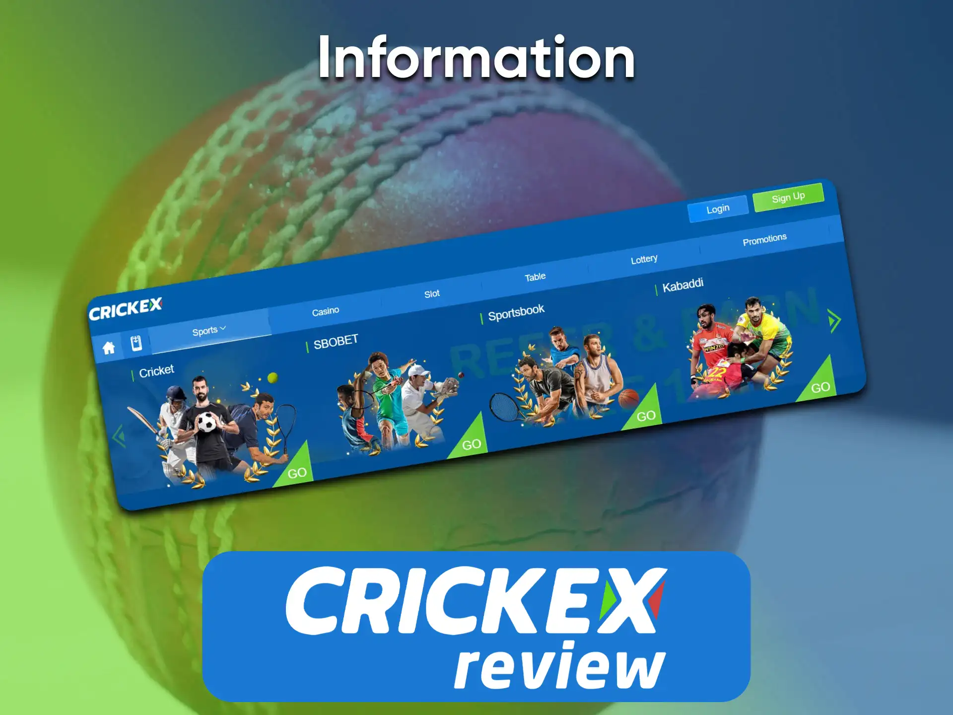 Learn more about betting and casino games from Crickex.
