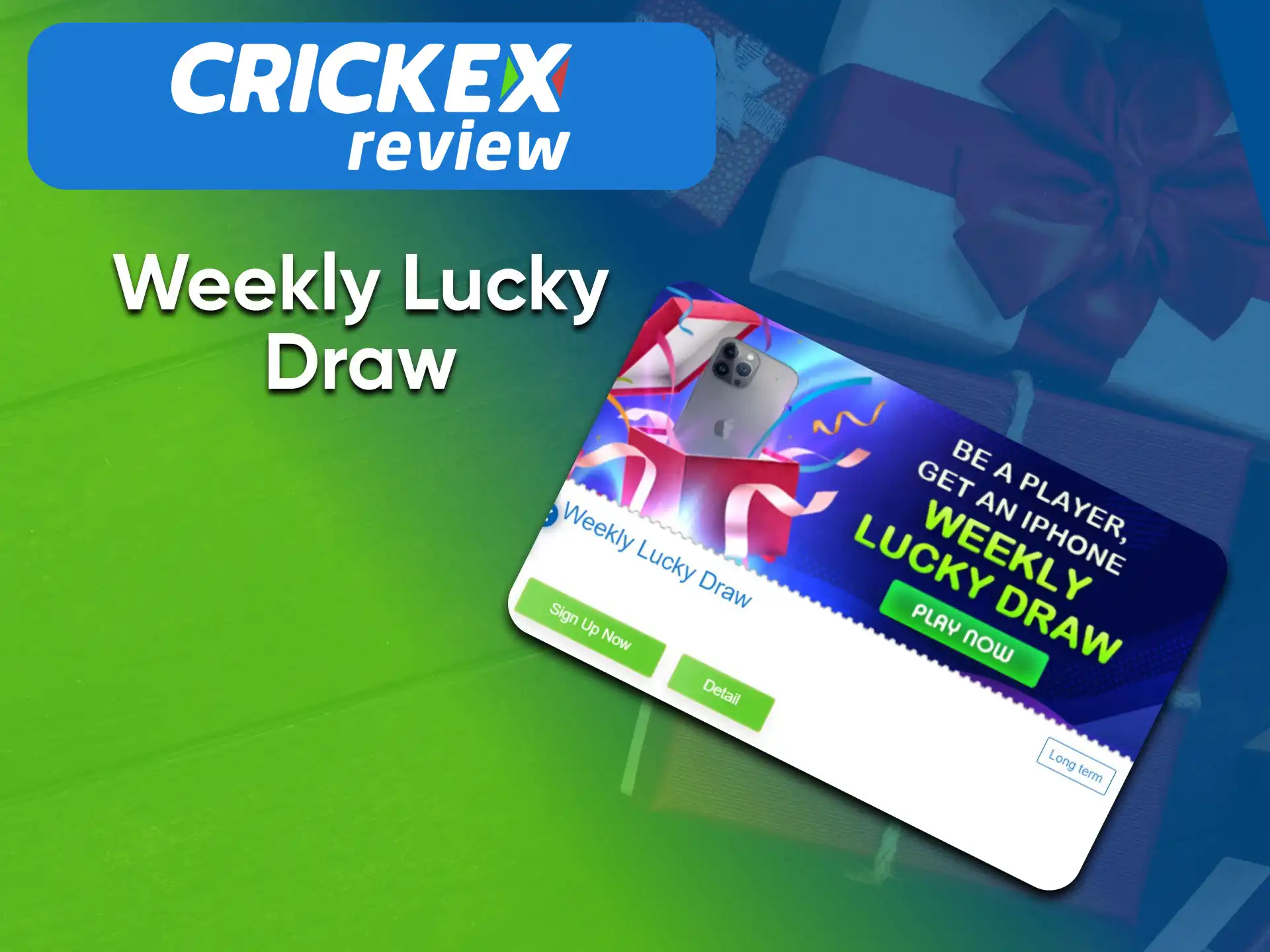 Choose Crickex for games and bets and get a bonus.