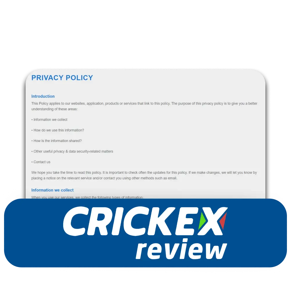 Learn the rules for using the Crickex service.