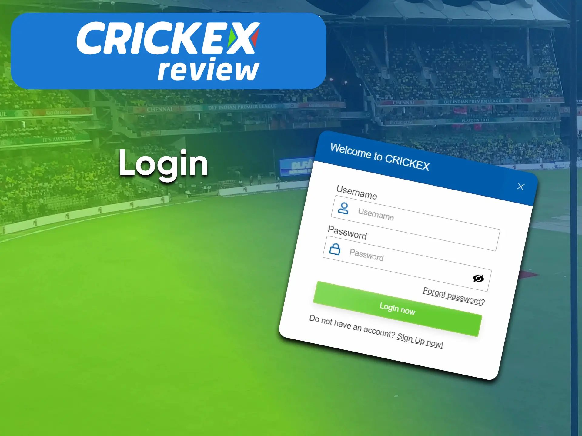 If you have a Crickex account, please login to play casino games and bet.