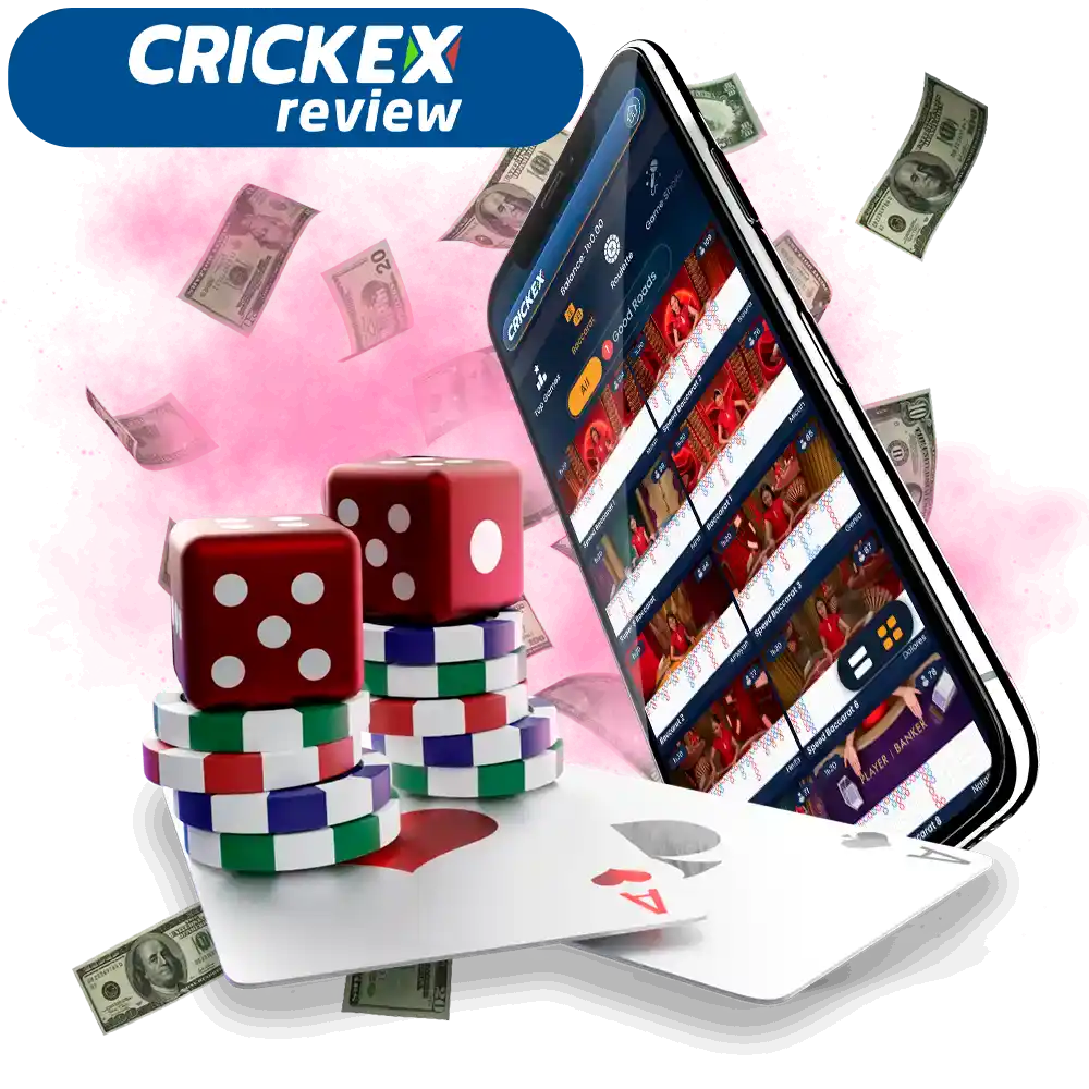 The classic game of Crickex cards is a favorite around the world, players need to collect more points than the dealer using two cards.